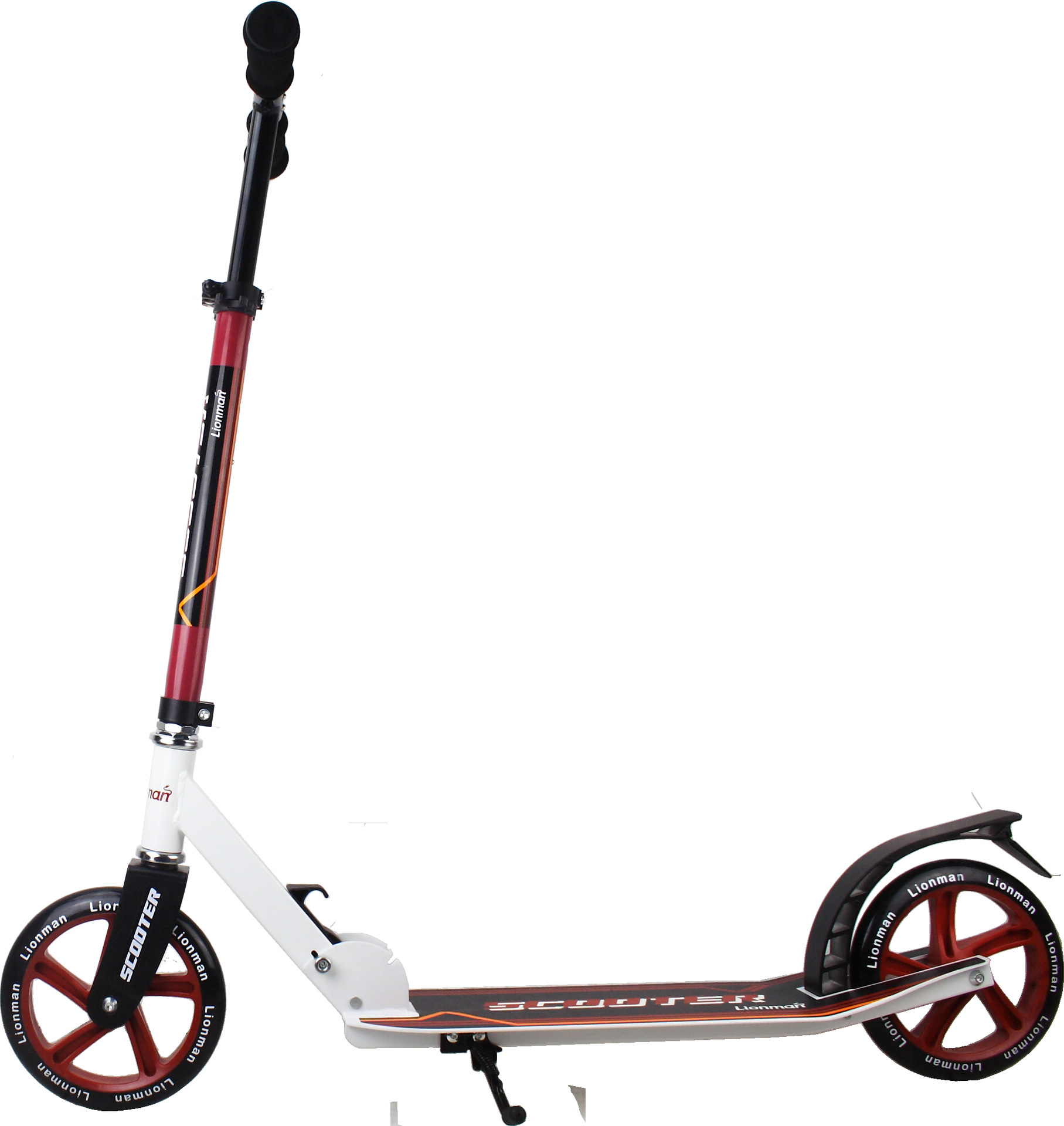 小丽明大轮子滑板车成人中小学生代步车可折叠男女2轮滑滑车