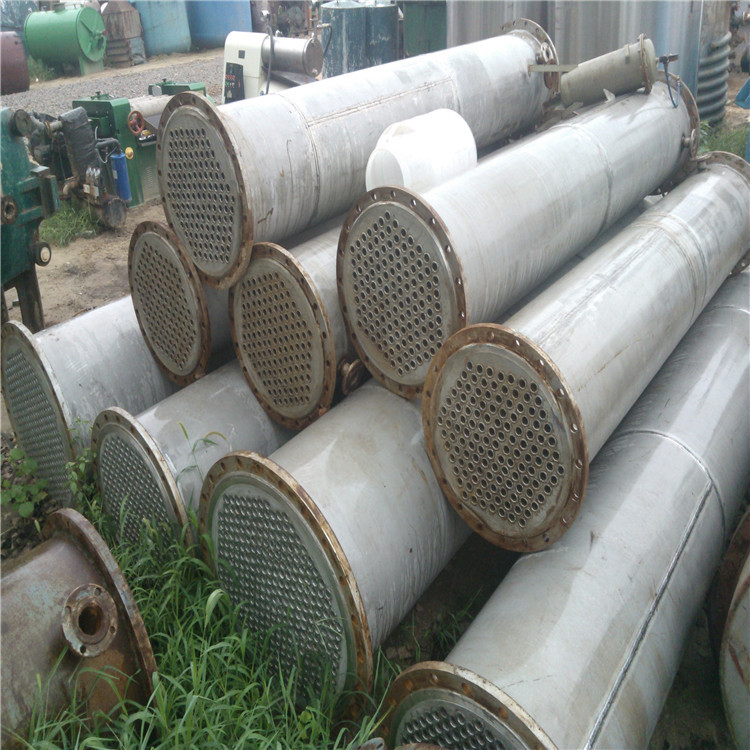 二手100盘管316l不锈钢列管冷凝器二手不锈钢冷凝器