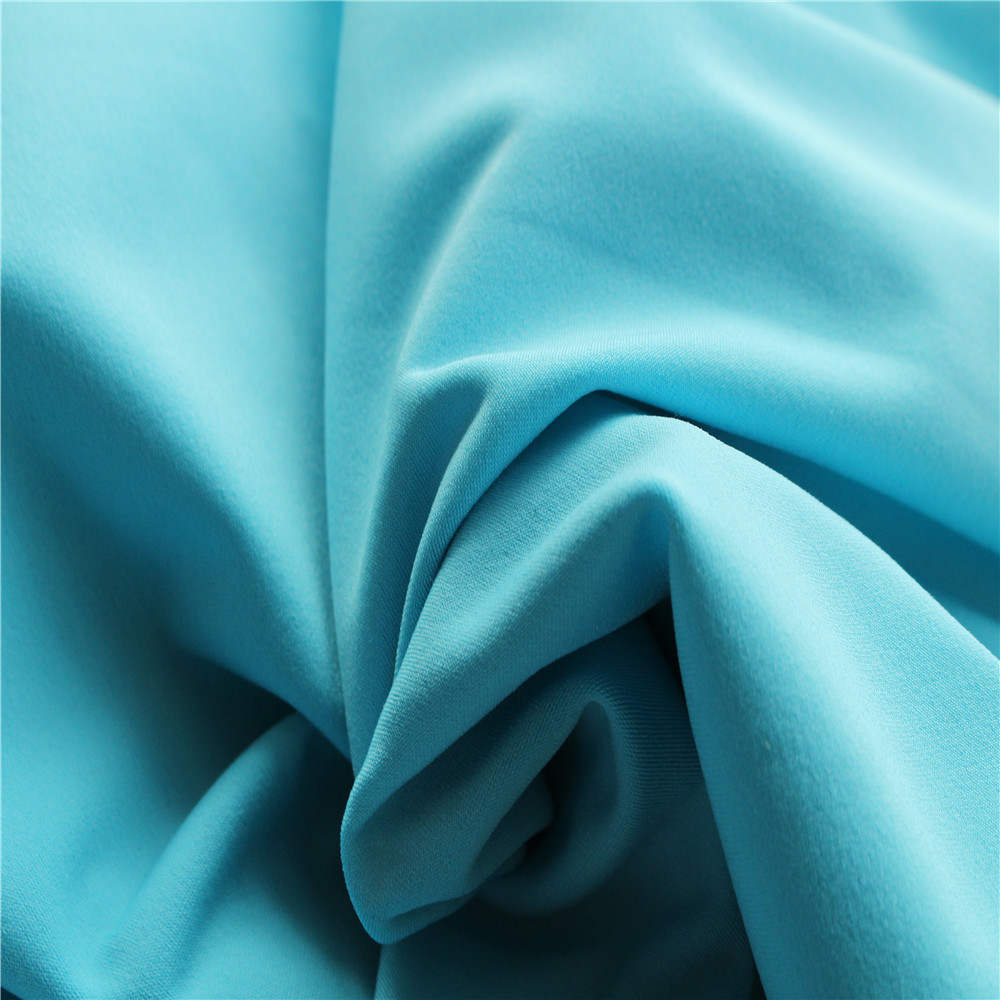 厂家供应涤氨磨毛布 瑜伽服面料弹力运动服面料 体育用品