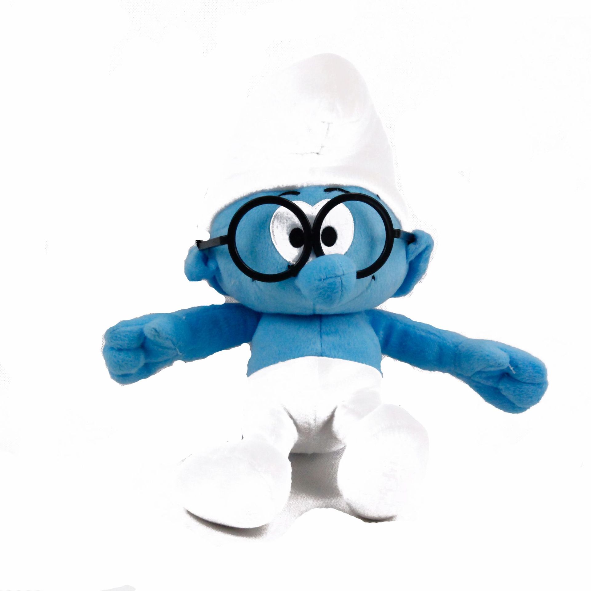 跨境可爱蓝妹妹儿童公仔玩偶毛绒库存玩具小号送女生礼物地推