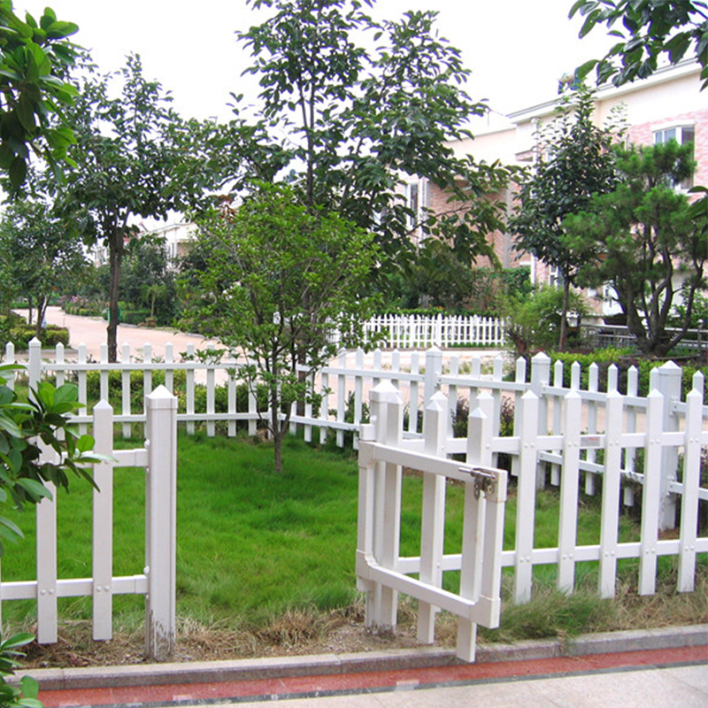 pvc护栏市政道路美观整洁护栏草坪道路绿化带护栏支持批量定制