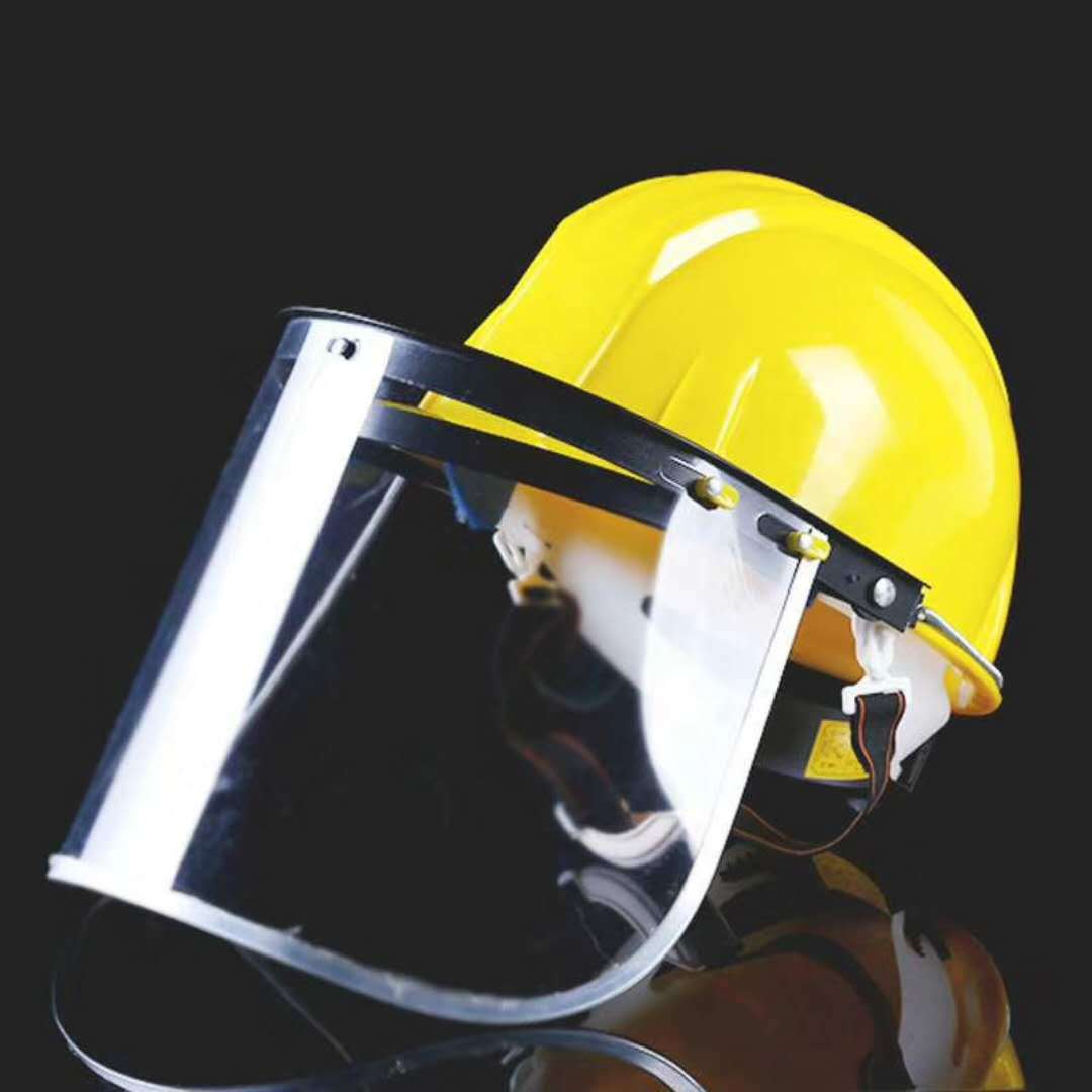 厂家直销防飞溅防冲击头戴面罩 铝耐高温面罩 铝合金支架电焊面罩