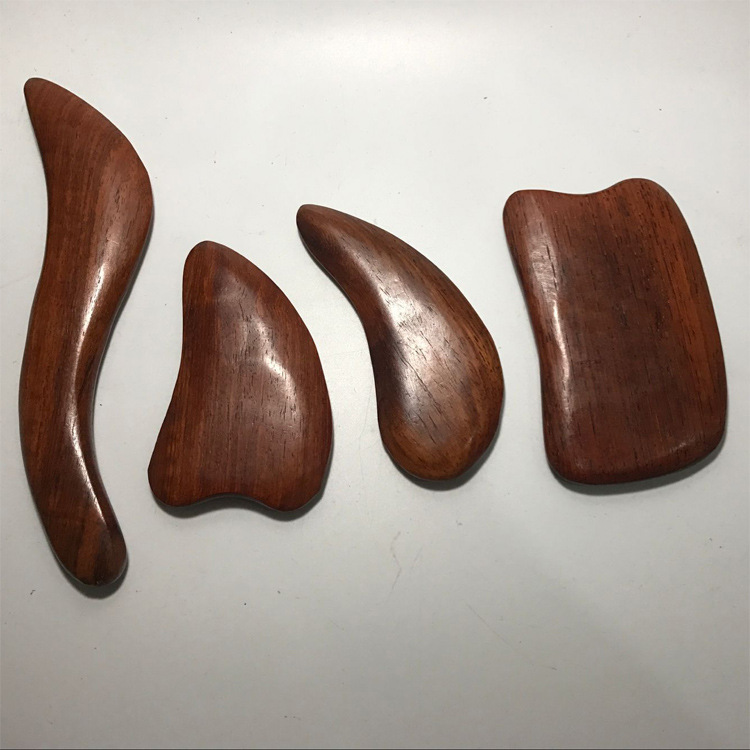 按摩刮痧片红木工艺品木质按摩刮痧板木质按摩器