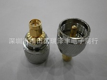 仪器测量线缆转接器车载天线转接头适配器UHF（SL16)公/SMA公-JJ