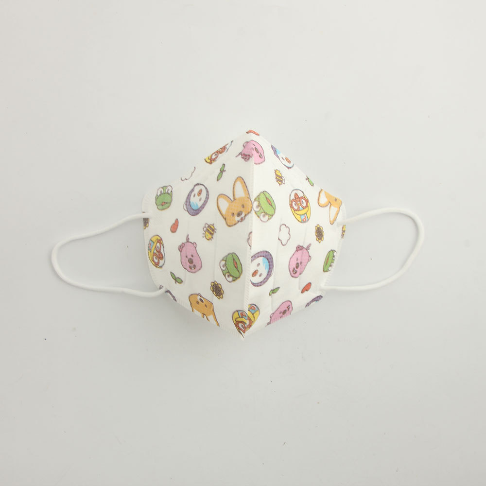 采包邮韩国进口pororo啵乐乐bebemorin口罩kf80 一次性防尘2018款