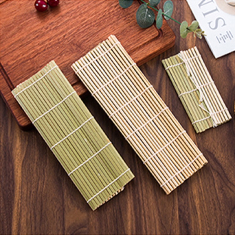 泽求厂家寿司卷席子青皮寿司竹帘寿司模具席帘紫菜包饭工竹席具