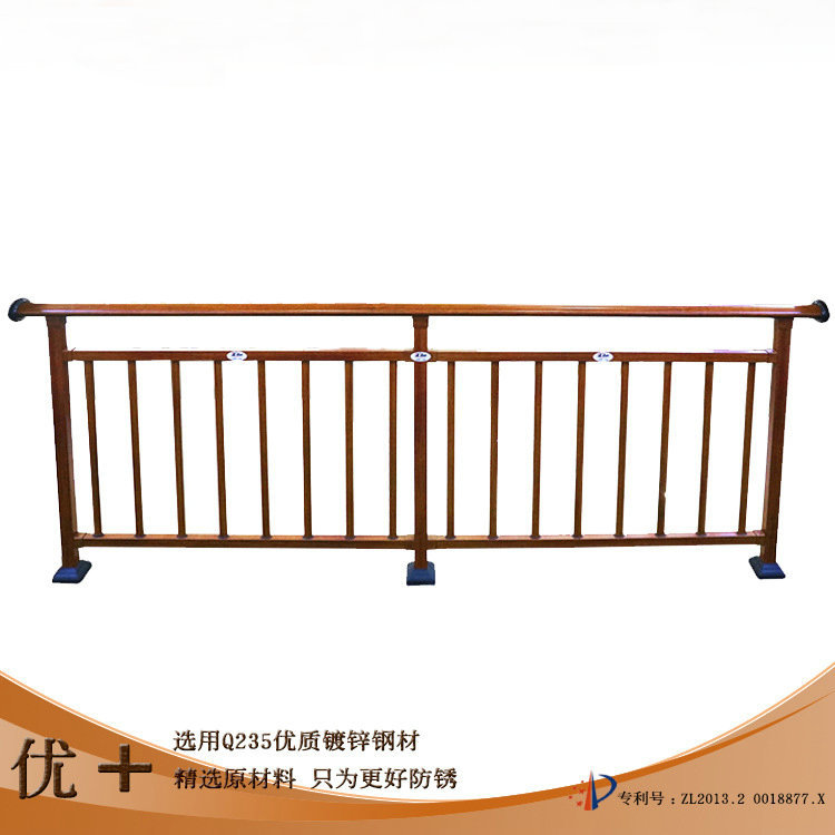 仿木纹复古阳台护窗栏杆