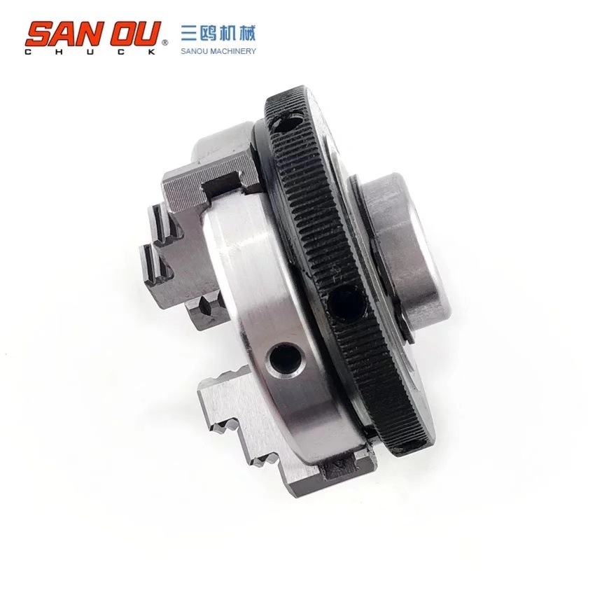 sanou三鸥三欧三爪自定心手紧卡盘k01 50 木工迷你小卡盘微型卡