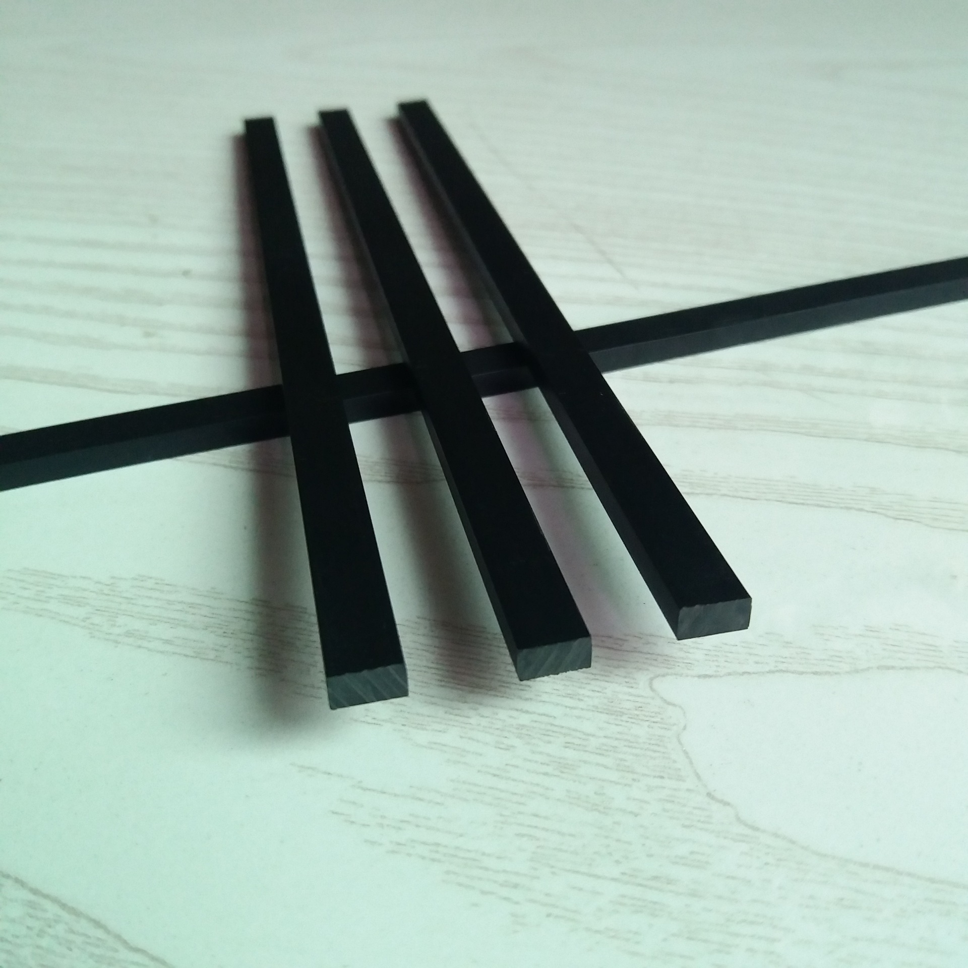 厂家直供塑料方条pvc方形塑料条实心塑料条硬质塑料条