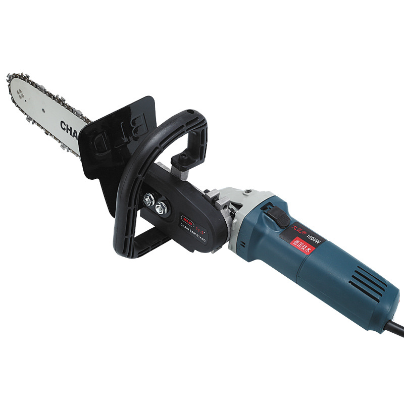 工厂直销角磨机变电链锯磨光机改电锯家用小型多功能手提伐木锯