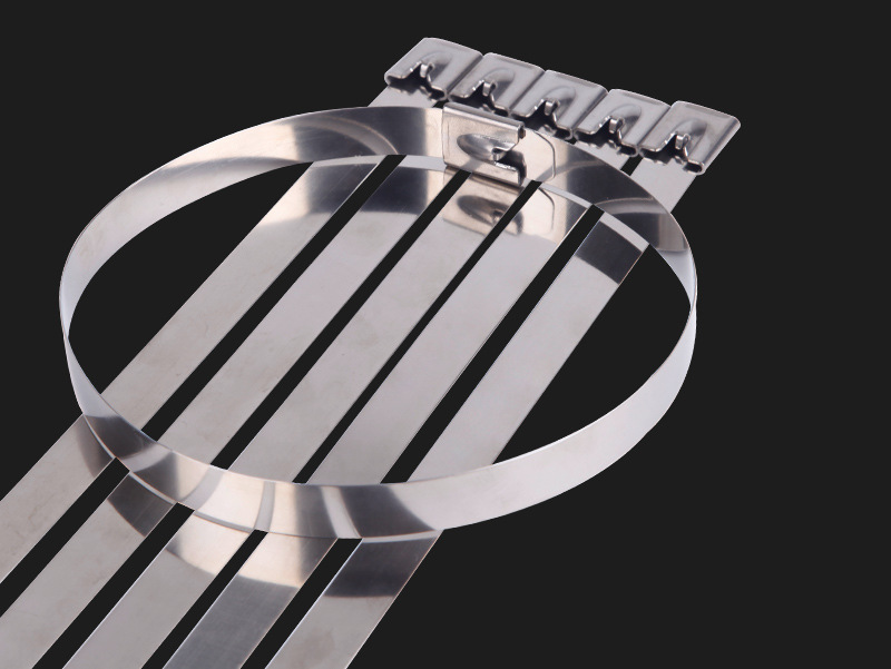 不锈钢扎带201 304材质100*4.6*300*200*500*400*600船用金属扎带