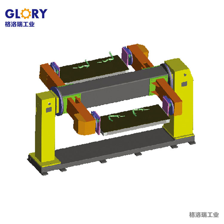 正品保障三轴垂直翻转型变位机 伺服控制高精度旋转焊接平台