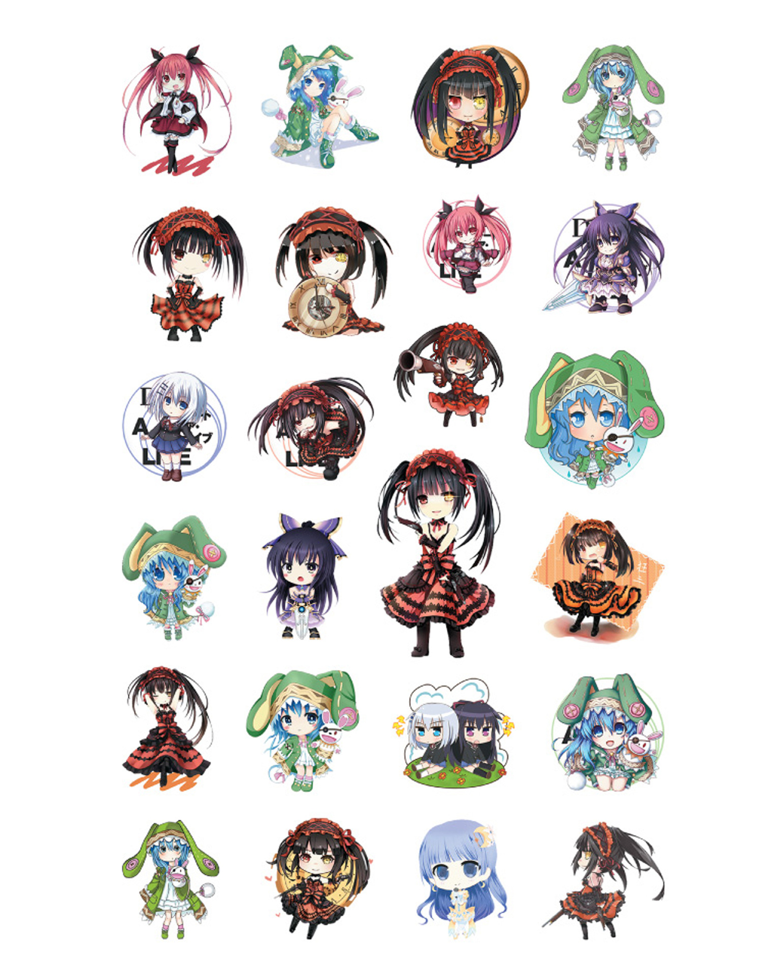 动漫贴纸 二次元 蓝忘机 工作细胞 卡通 pvc 福袋搭配 漫展热卖