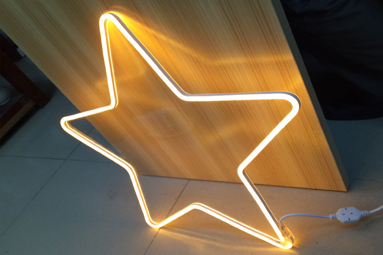 英文字母发光字造型设计定制 led发光霓虹灯带广告牌led软管灯带