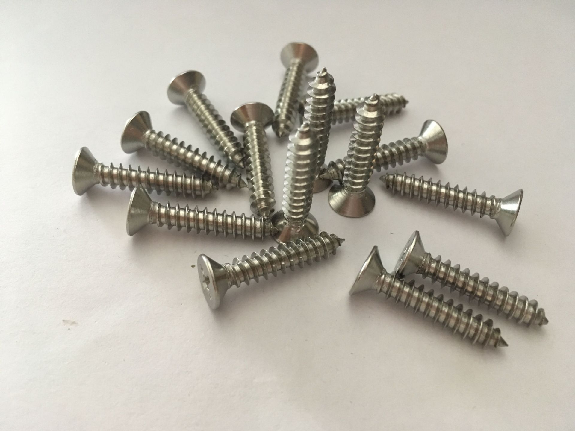 不锈钢 gb846平头十字自攻m5 304沉头十字自攻螺钉 厂家直销