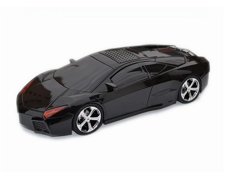 跨境电商兰博基尼跑车无线蓝牙迷你音箱 汽车蓝牙插卡音响低音炮