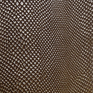 pu蛇纹皮革 鞋材手袋装饰蛇鳞纹材料l2237金属烫金蛇鳞纹