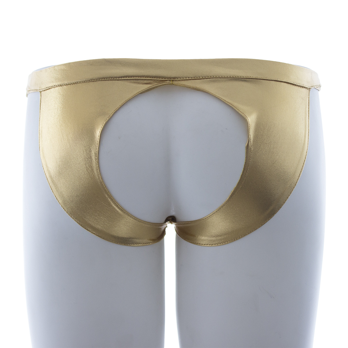 工厂店批发情趣用品弹力布皮裤男式情趣内衣皮短裤内裤开档裤子