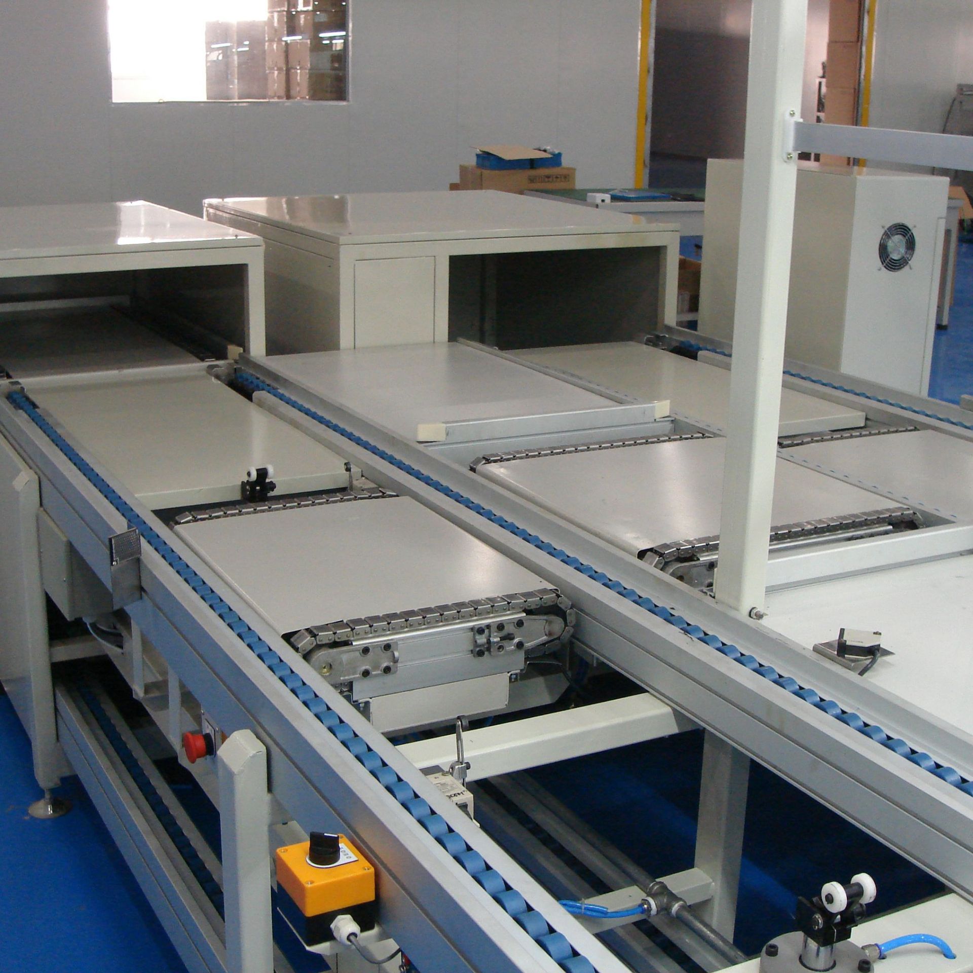 定制倍数链流水线标准自动化设备倍速链钢制工装板循环传送生产线