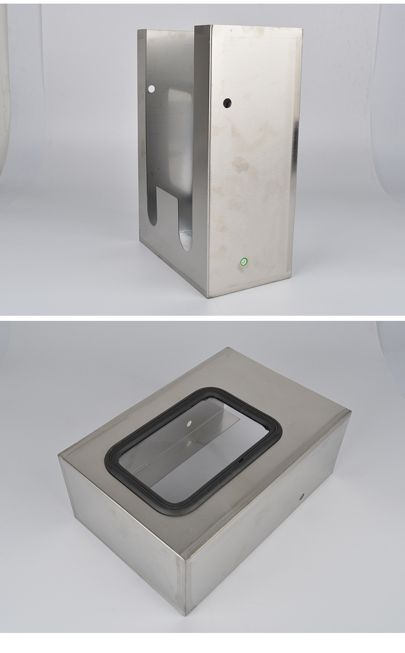 厂家直销温度控制器防雨罩bwy-802/803/804 不锈钢304保护防护罩