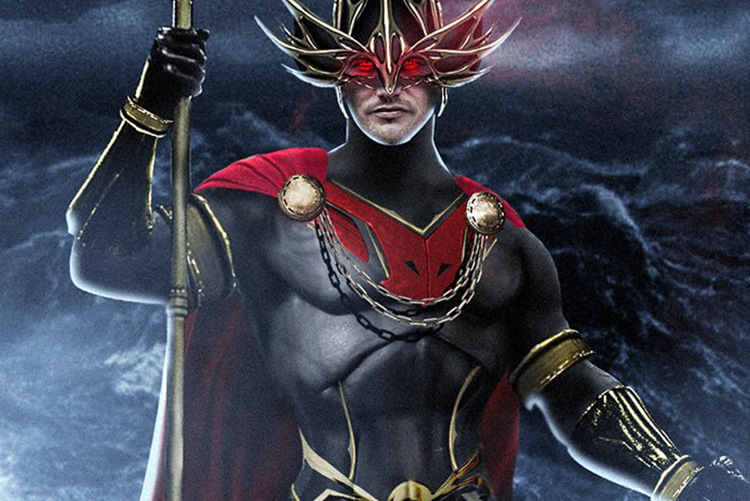 漫之秀 dc电影海王反派海主奥姆cos海洋领主cosplay服男款可定制