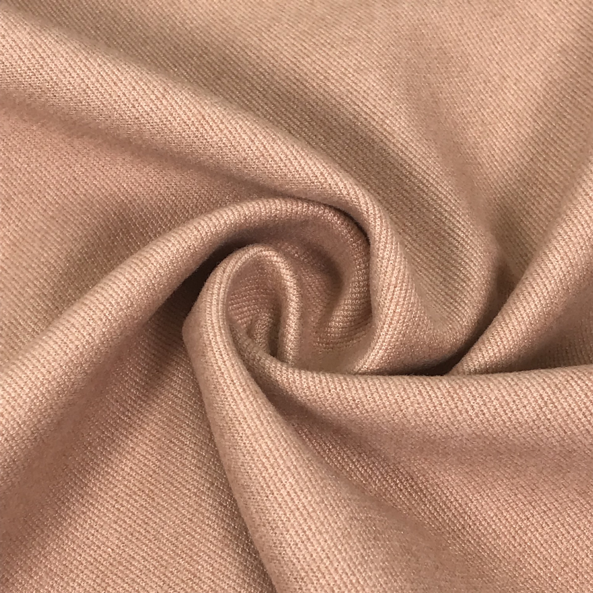 星空呢 拉毛针织纯色面料 410g秋冬裤子大衣外套校服运动服布料