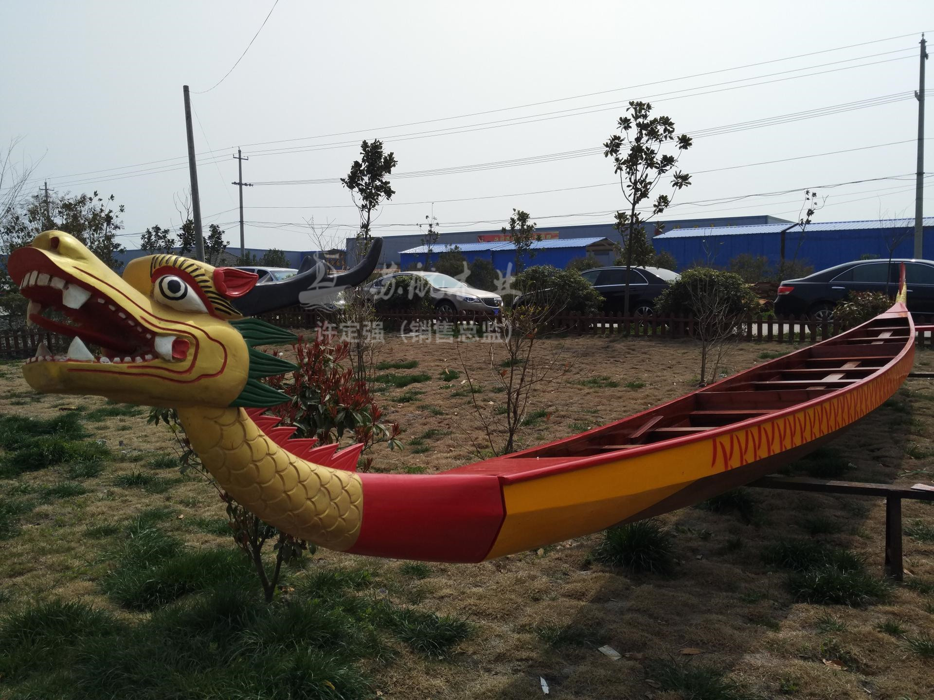 苏航牌厂家供应国际标准龙舟玻璃钢手划龙舟22人手划龙舟