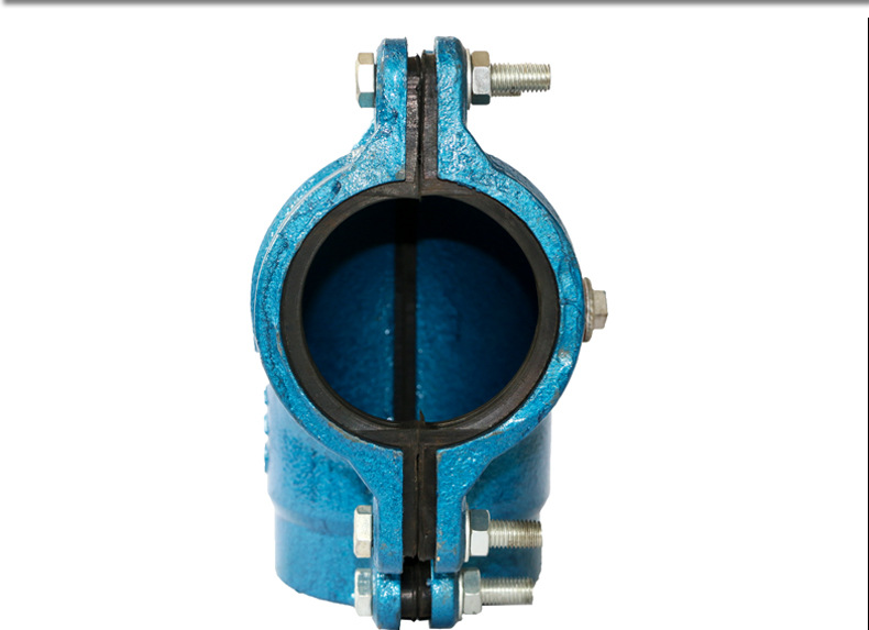 管道堵漏器 弯头堵漏器pe110球墨铸铁哈夫节 管道接口补漏