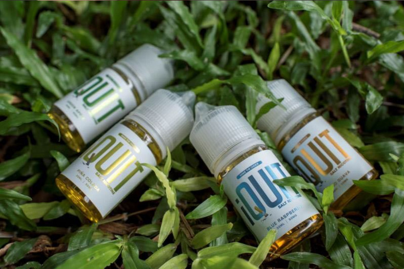 正品iquit快盐烟油 水果味小烟烟油 电子烟小烟专用烟油批发30ml