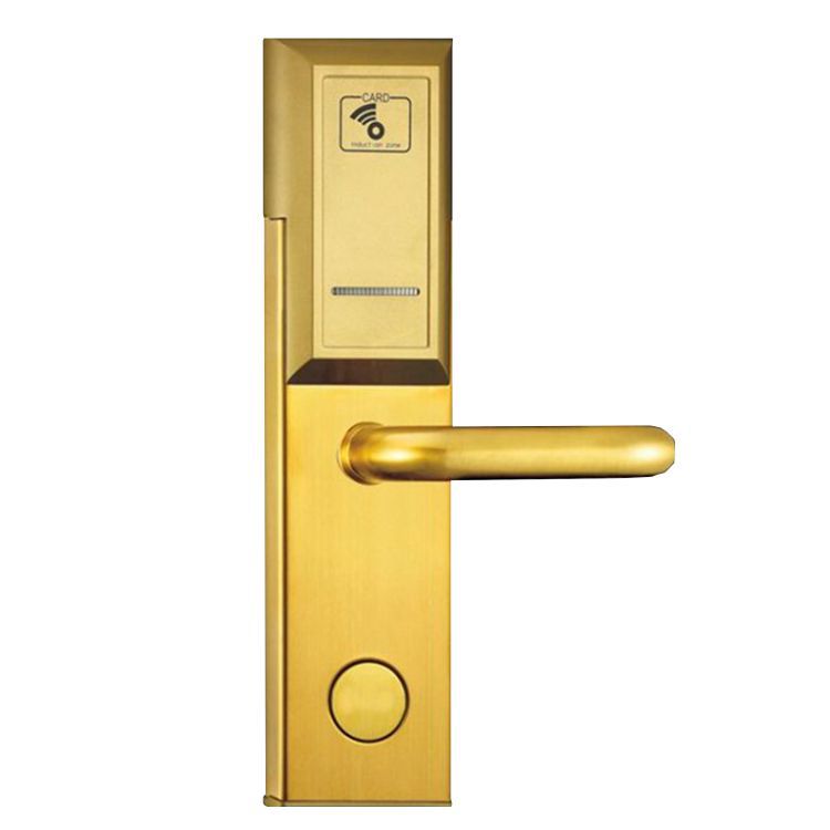 酒店锁房门锁ic卡智能感应锁 宾馆酒店刷卡磁卡锁门卡锁门锁批发