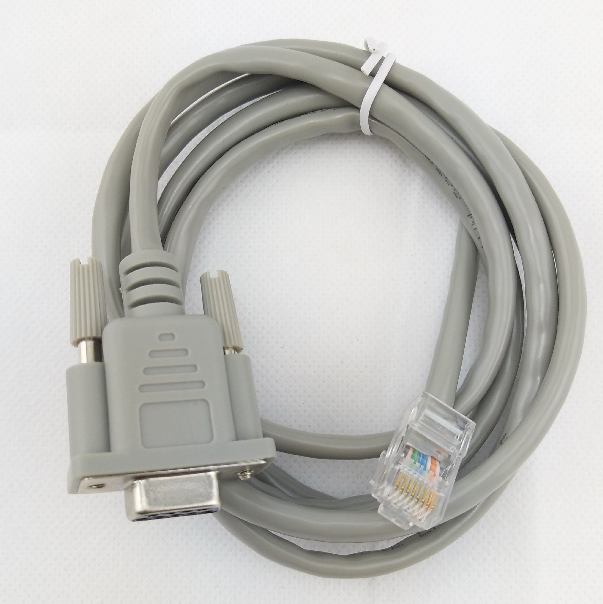 精品2米 rj45转 db9 网线转串口线 rj45 to db9 串口线