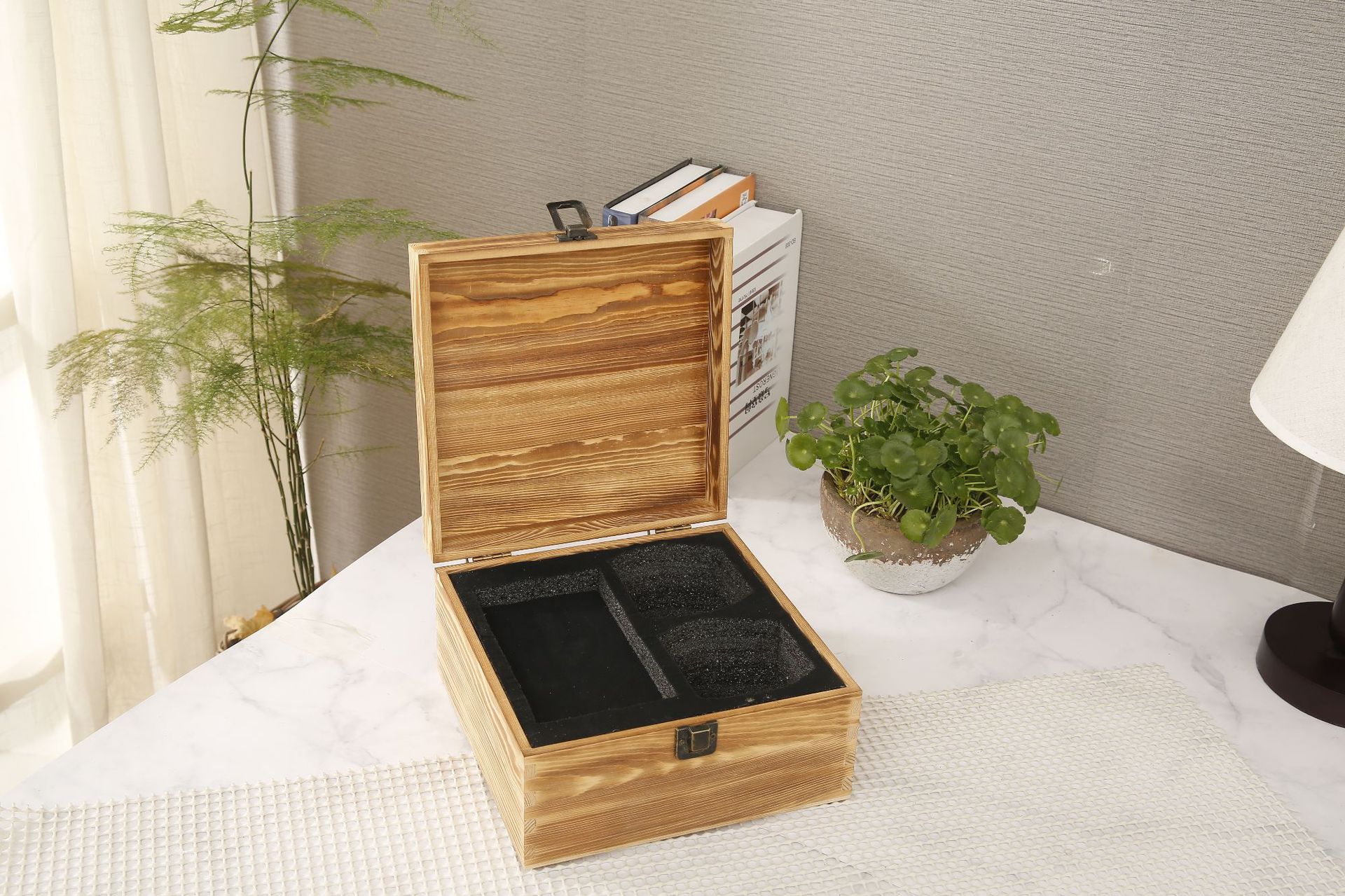 泰达木业可定制精美木盒定做松木收纳高档礼品盒加印logo厂家直销