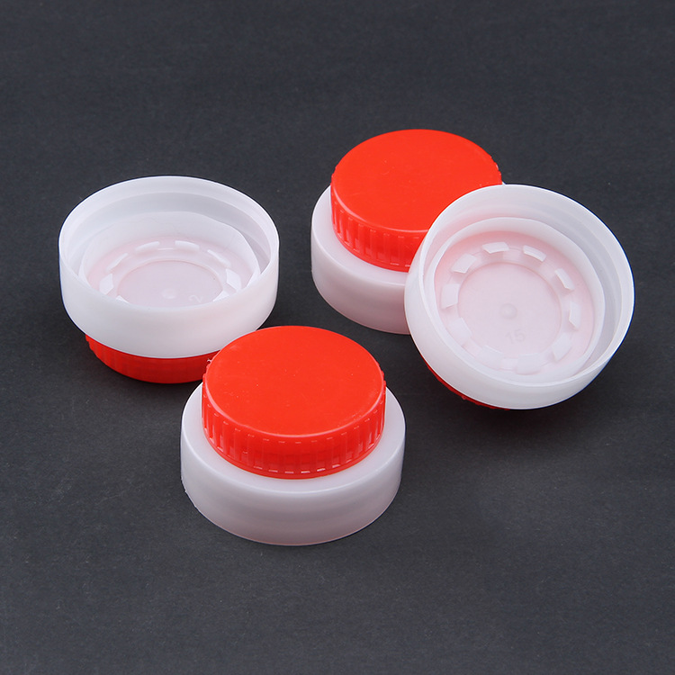 色拉油桶瓶盖 金龙鱼油壶油瓶桶盖 内39外46高款大号红白油壶盖子