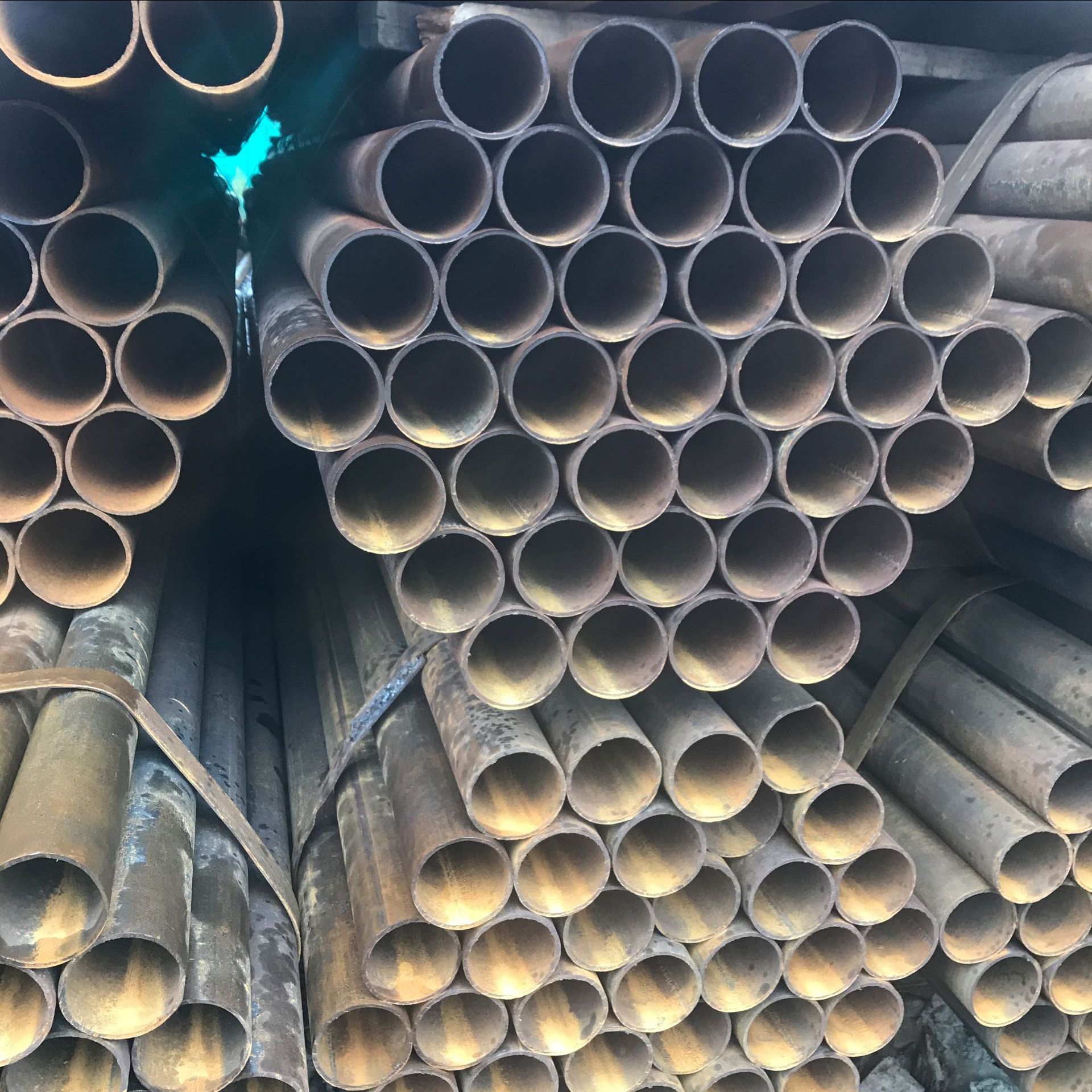 焊接钢管 铁管 圆管 φ40*3.5 脚手架管 厂家 可配送 沪苏 浙