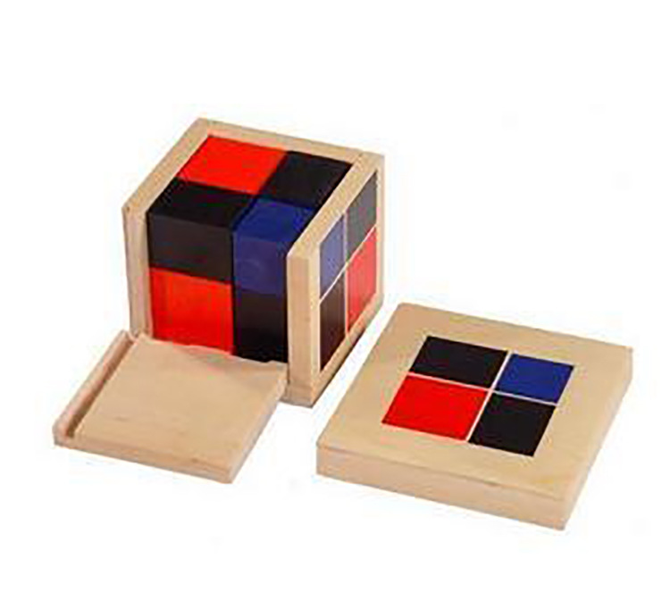 幼儿园蒙氏教具 学校版 蒙特梭利二项式ms90024