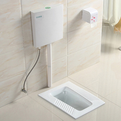 浪鲸蹲便器陶瓷蹲便盆大小便器蹲坑水箱套装