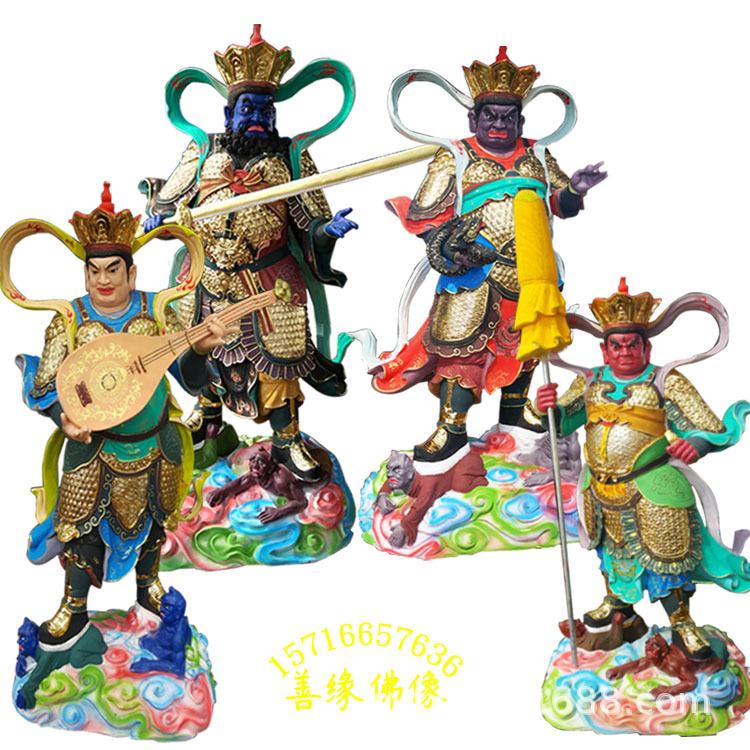 河南佛像厂直销四大天王佛像哼哈二将图片八大金刚图片佛像