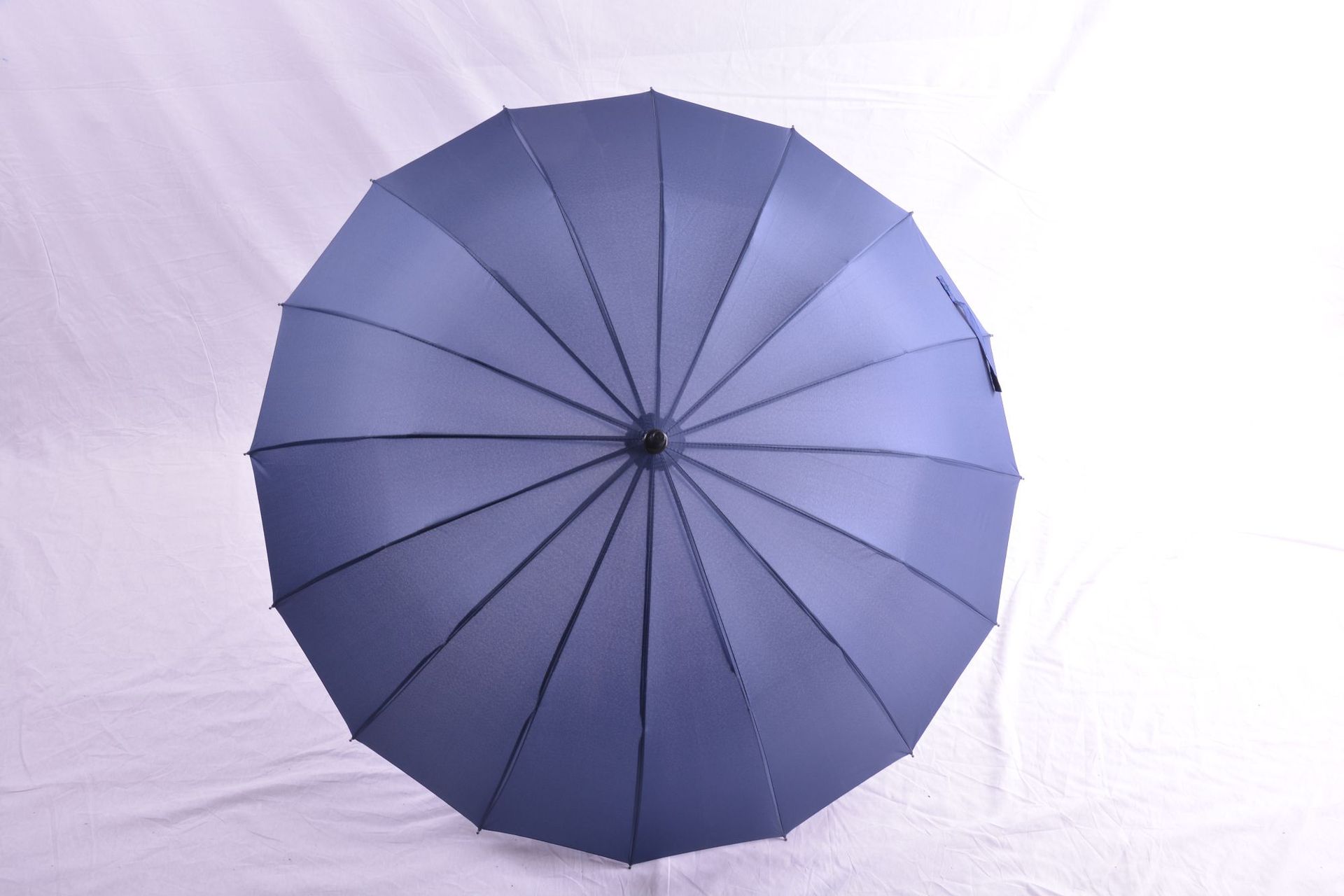 雨伞厂家现货订购纯色长柄雨伞 黑胶防晒伞雨伞加logo长柄伞批发