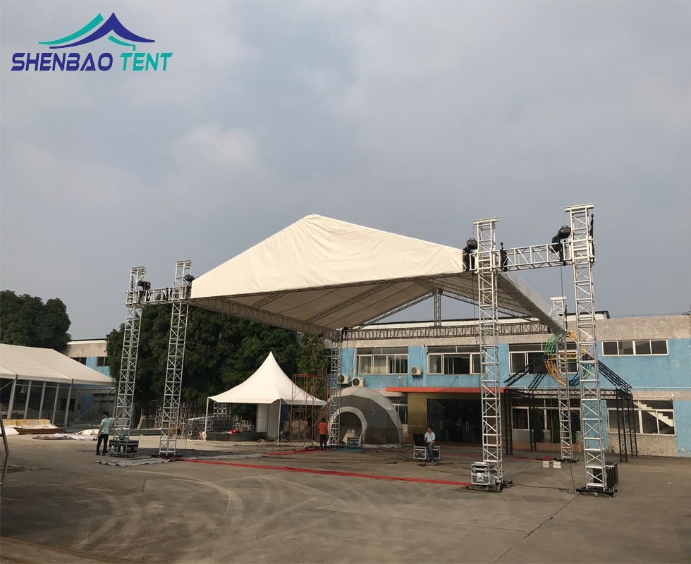 广州舞台桁架厂家定制各规格插销架 快装演出展览升降系统truss架