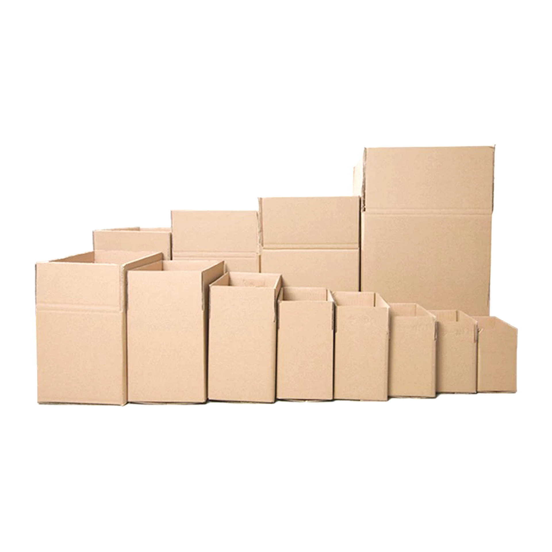 快递纸盒 打包纸箱 方形打包盒子 五层瓦楞收纳箱 牛皮纸盒淘宝盒