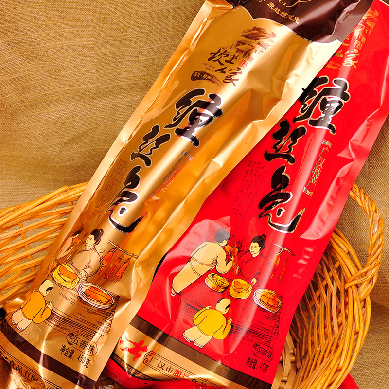 坎上人家四川广汉缠丝兔四川特产小吃手撕兔肉干兔肉450g礼品生