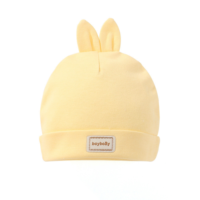 Baby Hat Newborn Cotton Beanie Infant Rabbit Hat Baby Hat Combination Headscarf