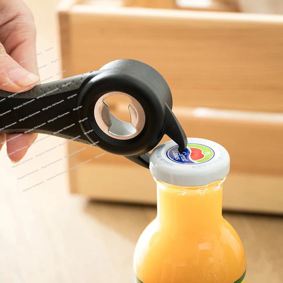五合一多功能开瓶器 不锈钢开瓶器 5 in 1 bottle opener