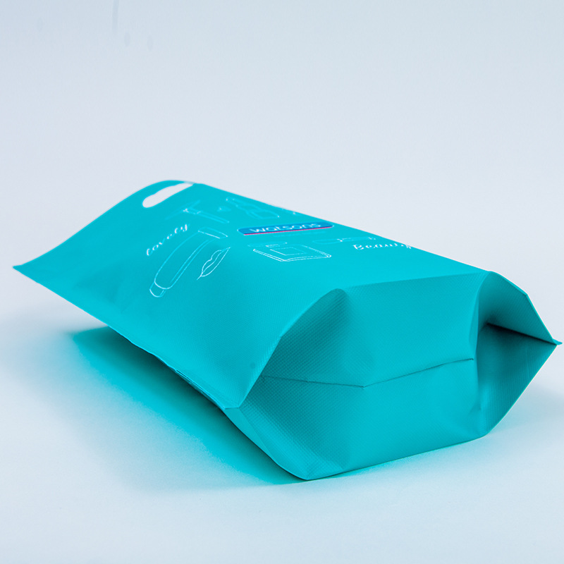 厂家无纺布平口袋 深圳服装广告宣传购物袋 屈臣氏平口袋定制logo