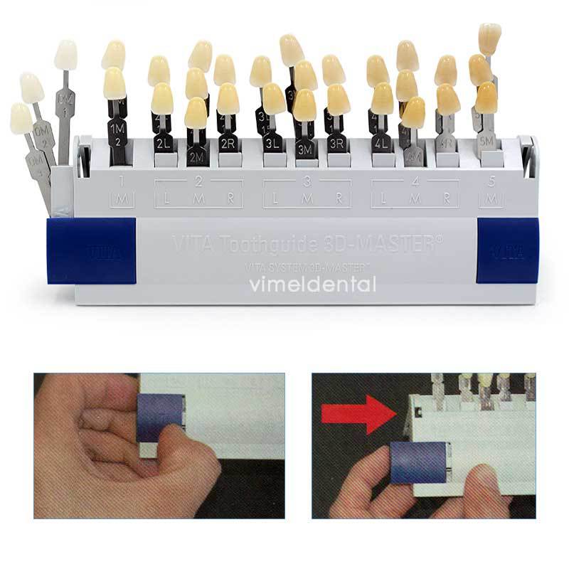牙科vita比色板 29色3d陶瓷材质 国际标准 正品维塔牙科比色板