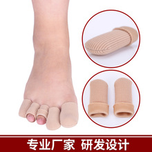 厂家直销硅胶纤维脚趾护理套 凝胶手指套保护套 鸡眼脚趾套