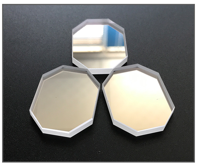 半透半反镜片棱镜圆形光学镜片致美光电镜片光学镜片定制