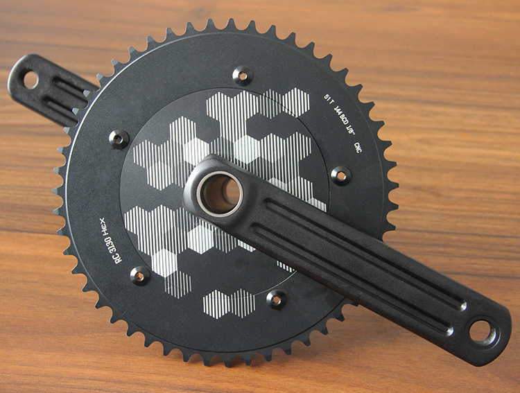 自行车牙盘公路死飞全铝合金单速牙盘超轻cnc加工接受oem定制代工