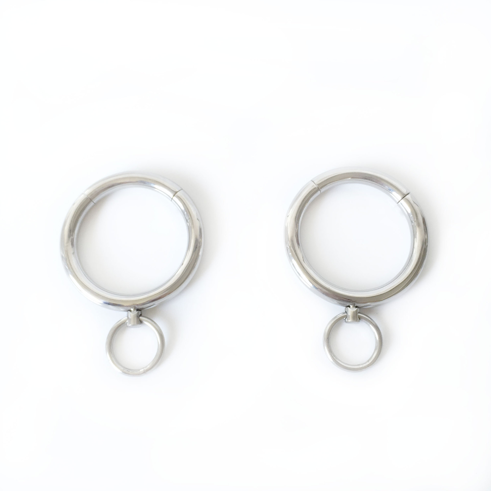 黑帝正品全新款圆形圆环手镯脚镯项圈 手脚束缚圆形脚镯成人情趣