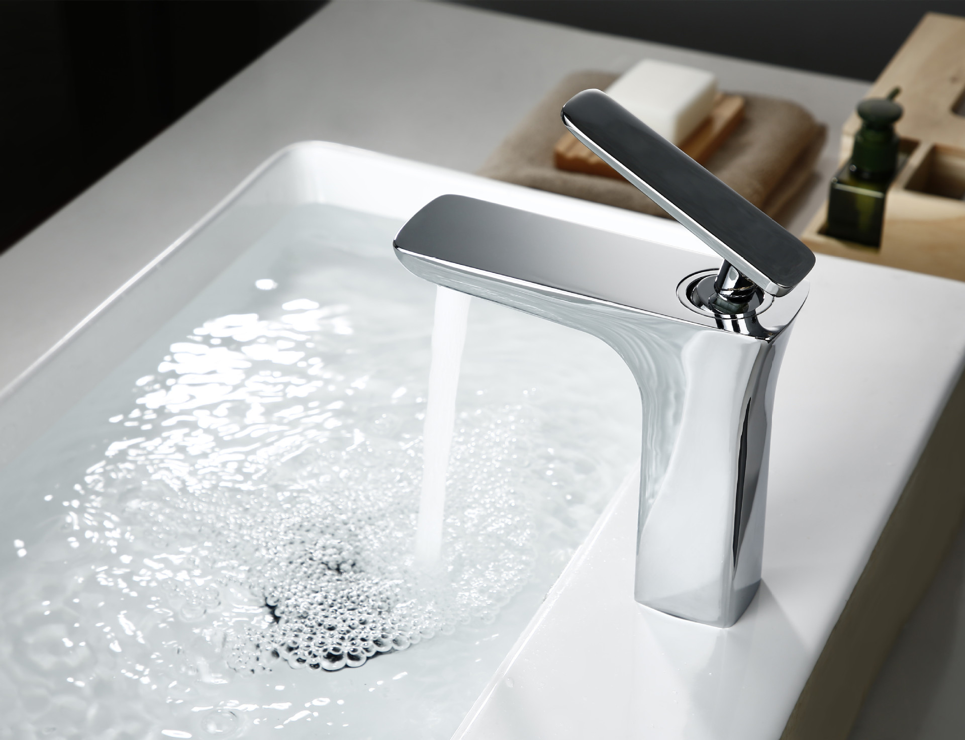 开平铜水龙头面盆冷热水洁具卫浴厨卫浴室配套铜材料